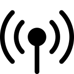 Broadcast Pin SVG Icon